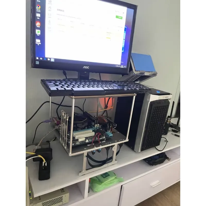for Open Frame Aluminum MATX T - Aluminum Open Frame Test Bench Water Cooling review and price